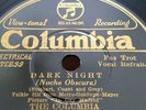 COLUMBIA PHOTO PLAYERS 78rpm Darl Night / Dust COLUMBIA 2196-D