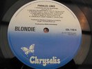 Blondie PARALLEL LINES UK LP 1ST PRESS A2/B1  3-4 PLAYS EVER 100% MINT MINUS