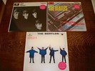 3 LP'S - HELP - WITH THE BEATLES - PLEASE PLEASE ME- ALL SEALED- ALL NEAR MINT