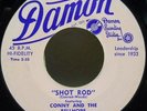 Rockabilly 45 | CONNY & BELLHOPS | Shot Rod | Damon | VG+ | Surf | Hot Rod