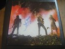 Motorhead - Iron Fist LP inner sleeve signed by Lemmy Clarke