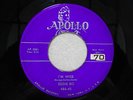 EDDIE BO-I'm Wise/Happy Tears-R&B Black Rocker-1956-Apollo 486