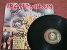 Iron Maiden - Iron Maiden LP (UK reissue, SIGNED, VG+) 