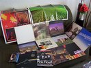 PINK FLOYD 10 LP LOT# 1 w SYD BARRETT 2 LP SET, 2 POSTERS & THE WALL VHS VIDEO