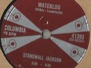 78 Rpm Record Rockabilly Stonewall Jackson Waterloo / Smoke Along The Track
