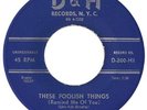 STARFIRES D&H 200 THESE FOOLISH THINGS M- $120.00