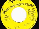 NORTHERN SOUL 45 RPM - PAT THOMAS on VERVE RECORDS (RARE PROMO)