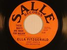 ELLA FITZGERALD soul 45 THESE BOOTS ARE MADE FOR WALKING   SALLE VG+ to VG++