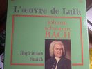 Astree HOPKINSON SMITH Bach 2 LPs AS 912  BOX SET MINT audiophile