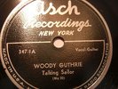 Woody Guthrie Asch Recordings 347-1A-B