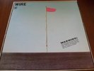 WIRE PINK FLAG UK HARVEST CAPITOL LP PUNK ST-11757 LYRIC SHEET 1977
