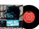 JIMI HENDRIX 7'' PS Purple Haze Norway 45 unique sleeve
