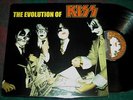 KISS-LP-RARE-STUDIO DEMOS-PROMO IMPORT-KISS THE EVOLUTION-EXC COND BOGART LABEL