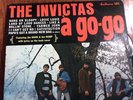 THE INVICTAS  A GO-GO  LP  STONES, DYLAN, JAMES BROWN