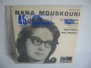 TRES RARE ENCART 45 T JUKE BOX NANA MOUSKOURI