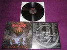 ENTOMBED CLANDESTINE LP + INSERT EARACHE 1992 carcass morbid angel death gorguts