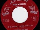 Nelson Sanders : Northern / Deep Soul 45 on La Beat 
