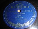 78 Rpm. Lil Green (Blues) : US Bluebird : Boy Friend EX+