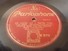 78 Rpm. Arthur Sims Creole Roof Orch  : Big Red Parlophone : As long As I have Y