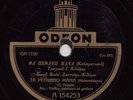 78 greek rpm early rare Odeon 1926 Tha pethano mana-VIDALIS-GEROTHEODOROU