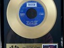 The Rolling Stones Honkey Tonk Women goldene Schallplatte gold record Single
