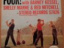 RARE HAMPTON HAWES 1959 NEAR MINT LP--FOUR--BARNEY KESSEL/RED MITCHELL