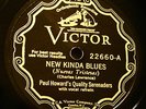 Hot Victor 22660 Paul Howard Quality Serenaders/Bennie Moten KC Or. (1930) E+