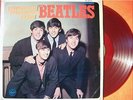 THE BEATLES PLEASE PLEASE ME JAPAN APPLE 1st ISSUE RED WAX LP DIFF COVER