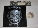 MOTORHEAD - s/t LP - SILVER COVER chiswick records 1977 ORIGINAL with insert