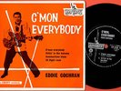 EDDIE COCHRAN:C'Mon Everybody.RARE Original Australian EP - Liberty LEP 2015