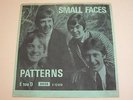 SMALL FACES - PATTERNS - 45 RARE DANISH PS 1967 MOD FREAKBEAT LISTEN