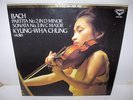 BACH PARTITA 2 SONATA 3 kyung-wha chung VIOLIN LP japan AUDIOPHILE london OBI
