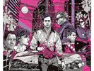 DRIVE Original Soundtrack 2X LP - MONDO - Artwork by Tyler Stout - Pink Vinyl
