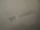 BEATLES: WHITE ALBUM 1ST 1968 UK MONO LOW No 0068657