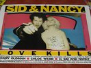SID & NANCY V.RARE ORIG HAND SIGNED POSTER ALEX COX PUNK SEX PISTOLS PUNK MOVIE