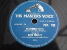 ELVIS PRESLEY HEARTBREAK HOTEL RARE 78 RPM RECORD