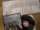 DEEP PURPLE: Machine Head - LP VINYL RECORD with original poster