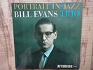 BILL EVANS TRIO.-PORTRAIT IN JAZZ LP. ORIGINAL RIVERSIDE LABEL