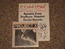 Project X Straight Edge Revenge Schism Black Flag
