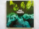 VIRUS - thoughts, white vinyl reissue lp, gatefold, Pilz records, rarity,nm