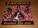 RAMONES Greatest Hits Live LP vinyl