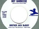Brother Jack McDuff Hot Barbeque / The Three Day Thang - Prestige 1965 - Hear 