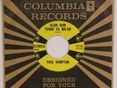 PAUL HAMPTON “Slam Bam, Thank Ya Ma’am” wild rockabilly 45 COLUMBIA ’58 NM- HEAR