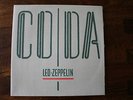 Led Zeppelin Vinyl LP - Coda (Gatefold) - Swan Song A0051 - Excellent condition
