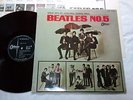 BEATLES NO.5 JAPAN ONLY COMPILATION ODEON ORIGINAL RED WAX LONG PLAYING ON LABEL