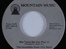 Modern Soul Boogie 45 INCREDIBLE ROCK CITY BAND She Turns Me Out MOUNTAIN HEAR