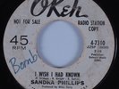 Northern Soul 45 SANDRA PHILLIPS I Wish I Had Known OKEH HEAR