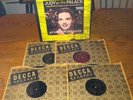A RARE JUDY GARLAND AT THE PALACE Judy Garland Sings Songs 78s album set #899