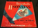 Clara Haskil Domenico Scarlatti 11 Piano Sonatas Westminster LP WL 5072 c.1951