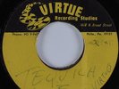 Funk Mod Unreleased Acetate 45 FABULOUS VIRTUES Tequila VIRTUE HEAR